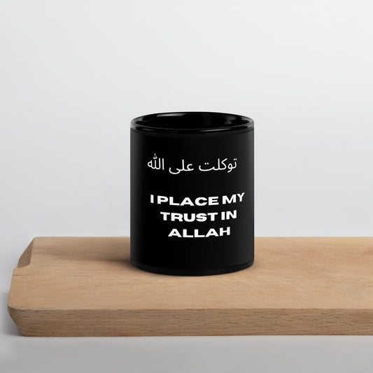 Black Glossy Mug spiritual.