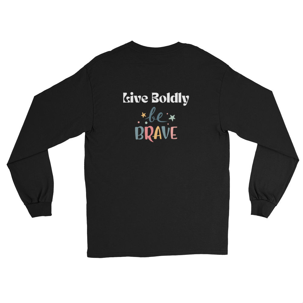 Men’s Long Sleeve Shirt-be bold adult