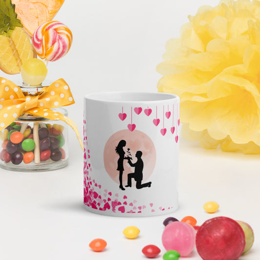 White glossy mug ADULT