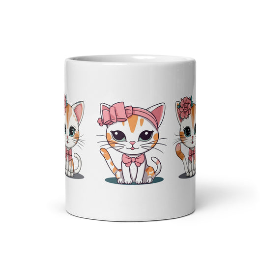 White glossy mug ADULT KIDS